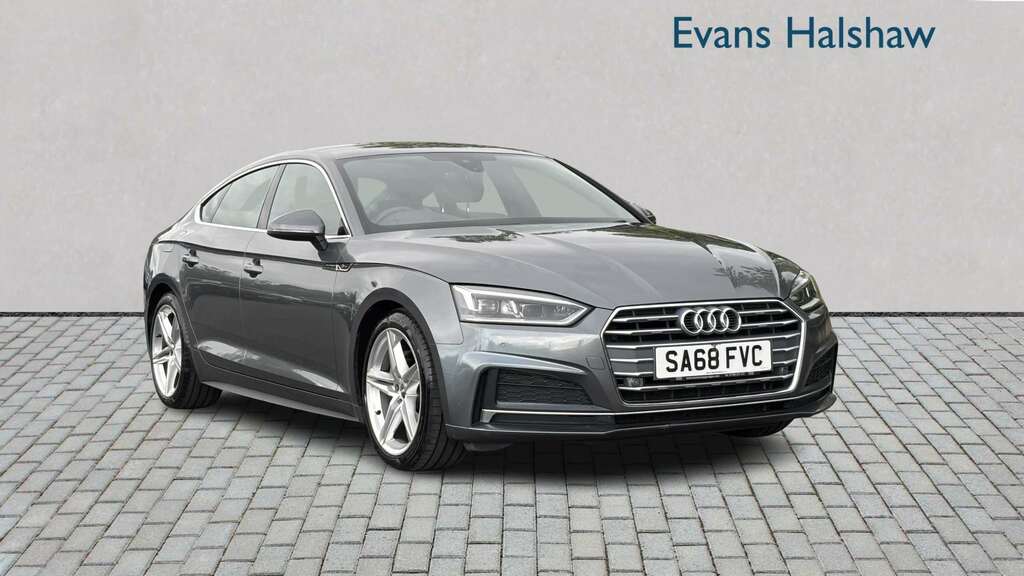 Audi A5 2.0 Tdi S Line S Tronic 2018 Grey