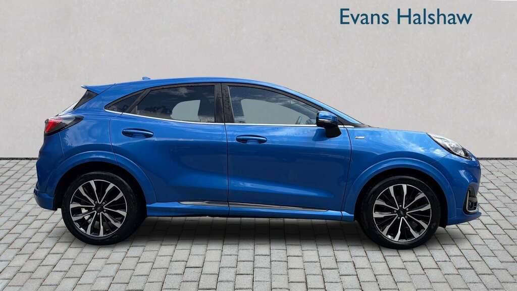 Ford Puma 1.0 Ecoboost Hybr Mhev 155 St-line Vignale Dct YP23KKH Blue #6