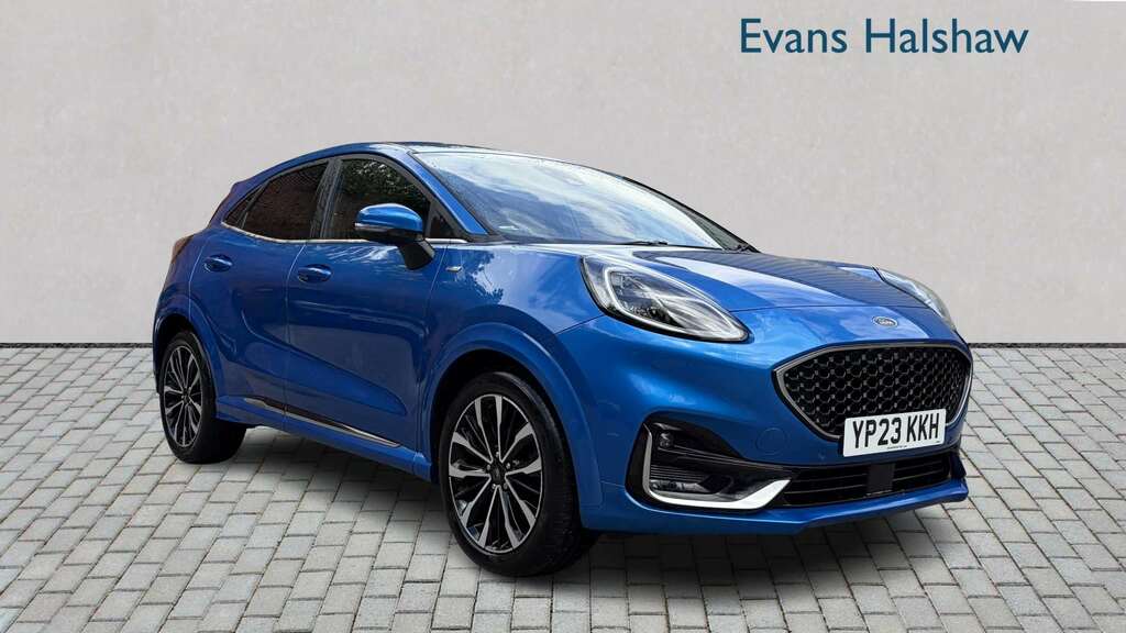 Ford Puma 1.0 Ecoboost Hybr Mhev 155 St-line Vignale Dct Blue