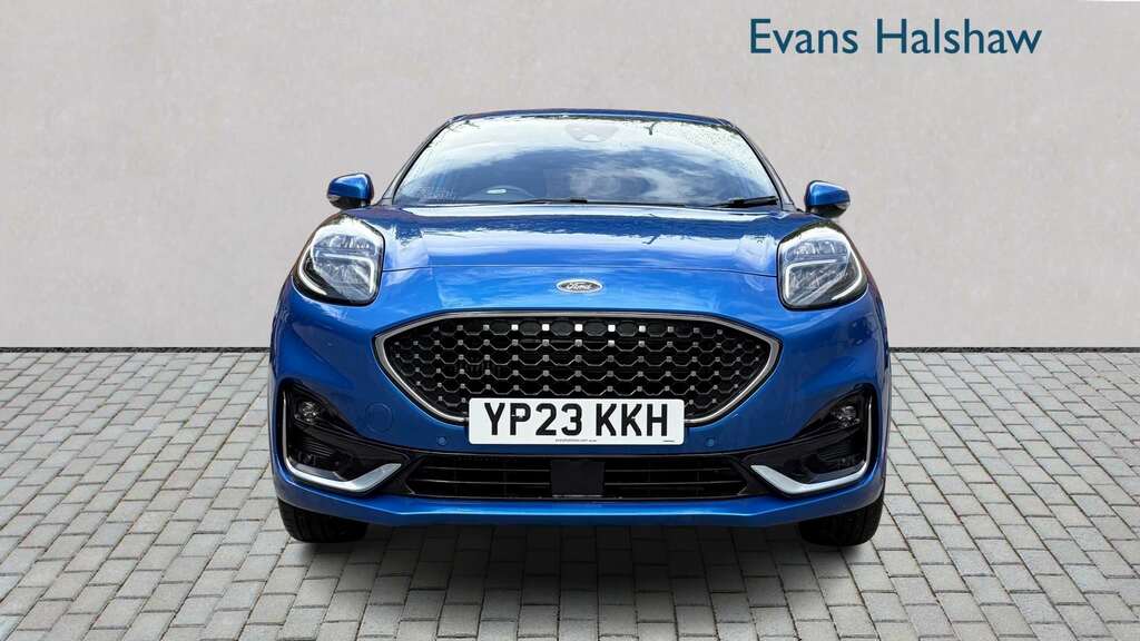 Ford Puma 1.0 Ecoboost Hybr Mhev 155 St-line Vignale Dct YP23KKH Blue #4
