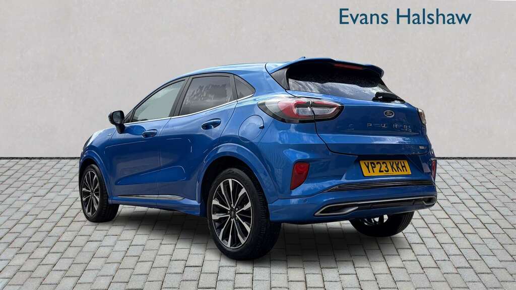 Ford Puma 1.0 Ecoboost Hybr Mhev 155 St-line Vignale Dct YP23KKH Blue #2