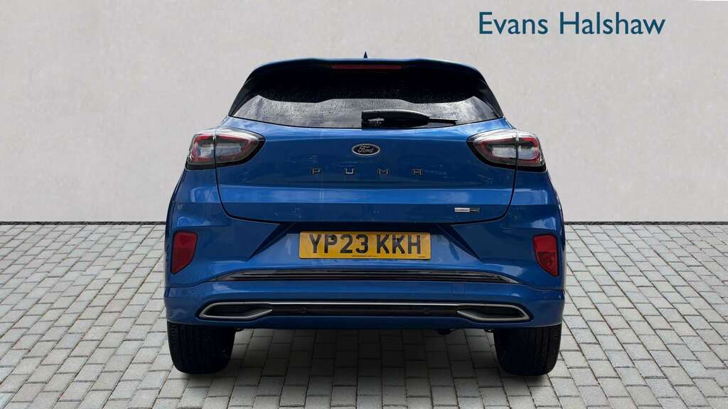 Ford Puma 1.0 Ecoboost Hybr Mhev 155 St-line Vignale Dct YP23KKH Blue #5