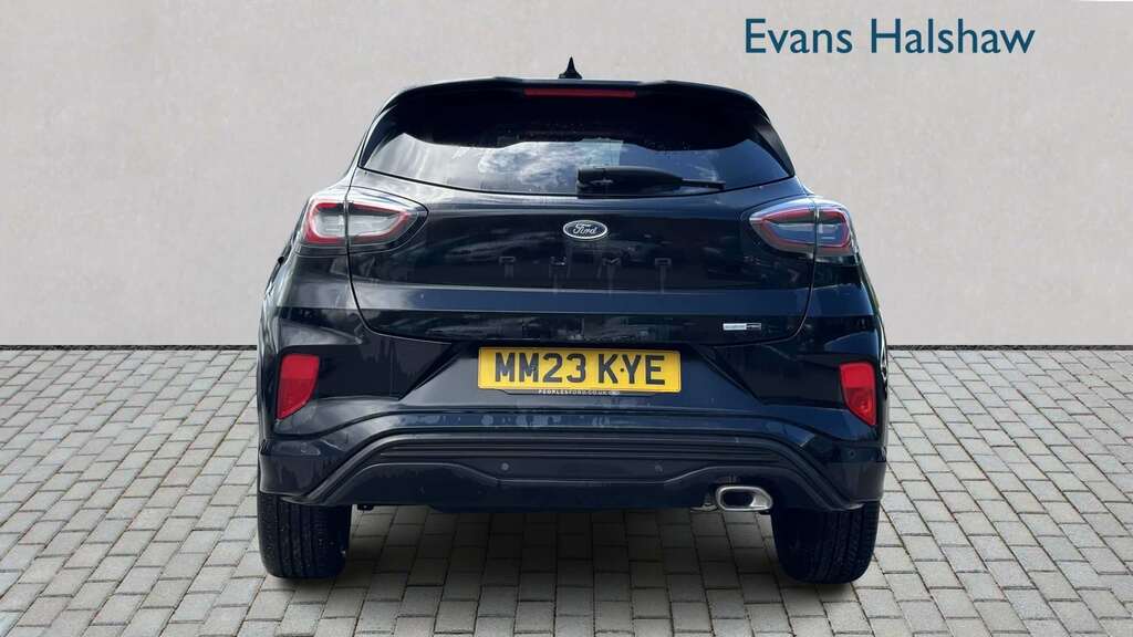 Ford Puma 1.0 Ecoboost Hybrid Mhev 155 St-line X 2023 MM23KYE Black #4