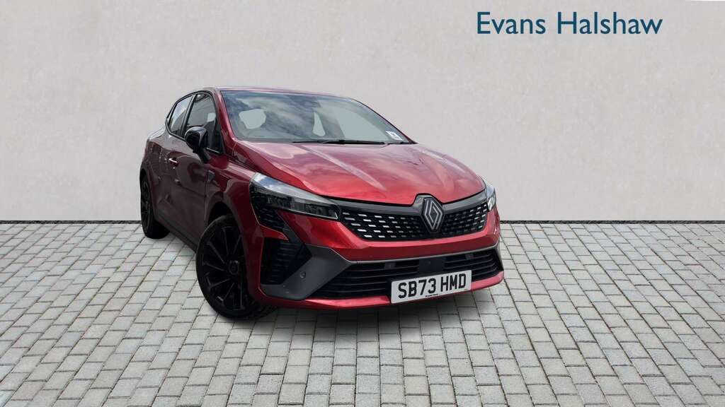 Renault Clio 1.6 E-tech Full Hybrid 145 Esprit Alpine SB73HMD Red