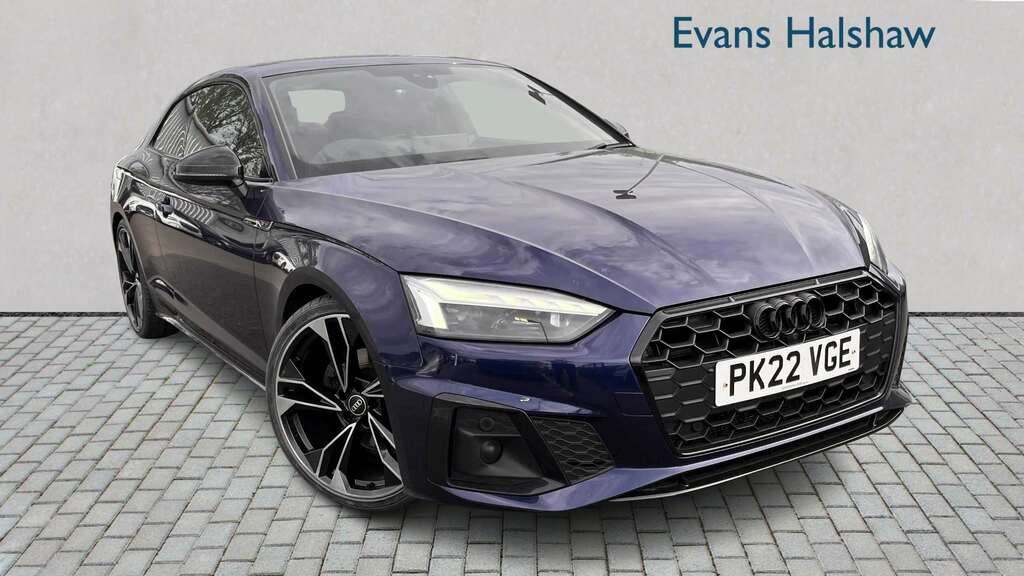 Audi A5 35 Tdi Black Edition S Tronic 2022 Blue