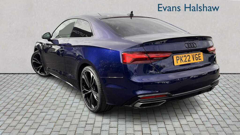 Audi A5 35 Tdi Black Edition S Tronic 2022 Blue #2