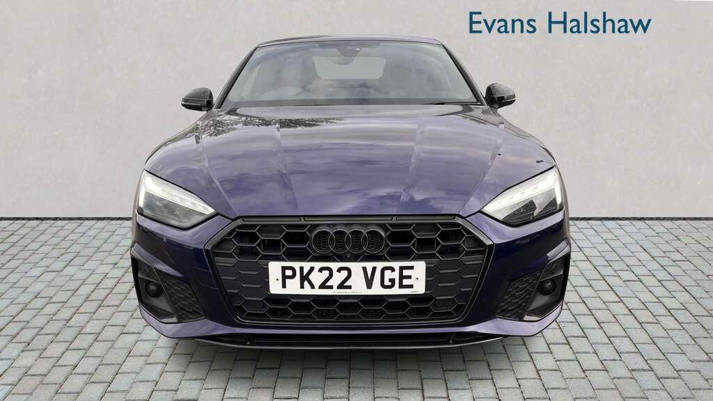 Audi A5 35 Tdi Black Edition S Tronic 2022 Blue #4