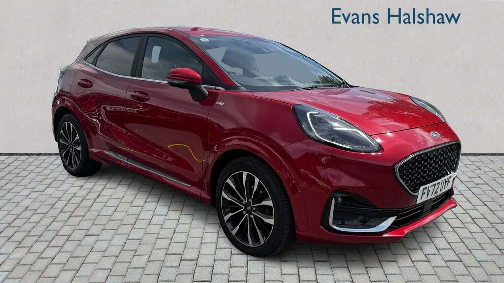 Ford Puma 1.0 Ecoboost Hybr Mhev 155 St-line Vignale Dct Red