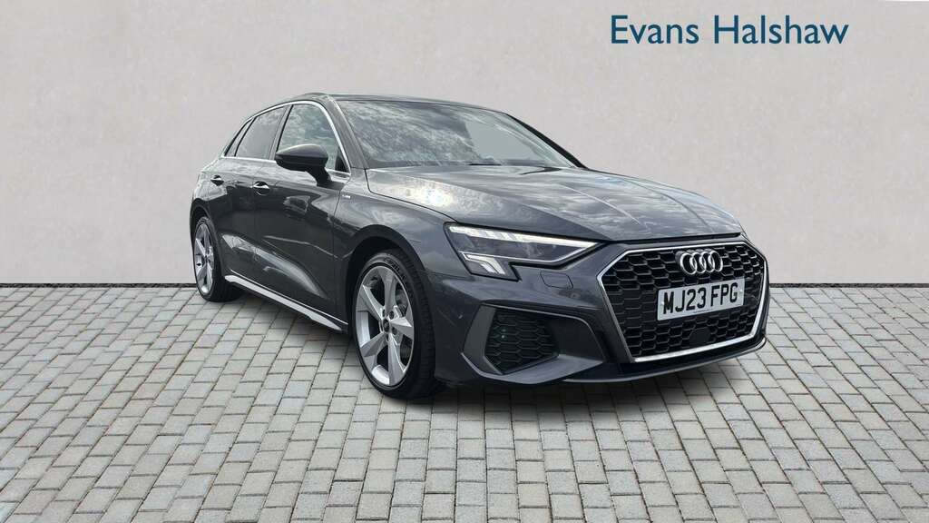 Audi A3 30 Tfsi S Line 2023 MJ23FPG Grey