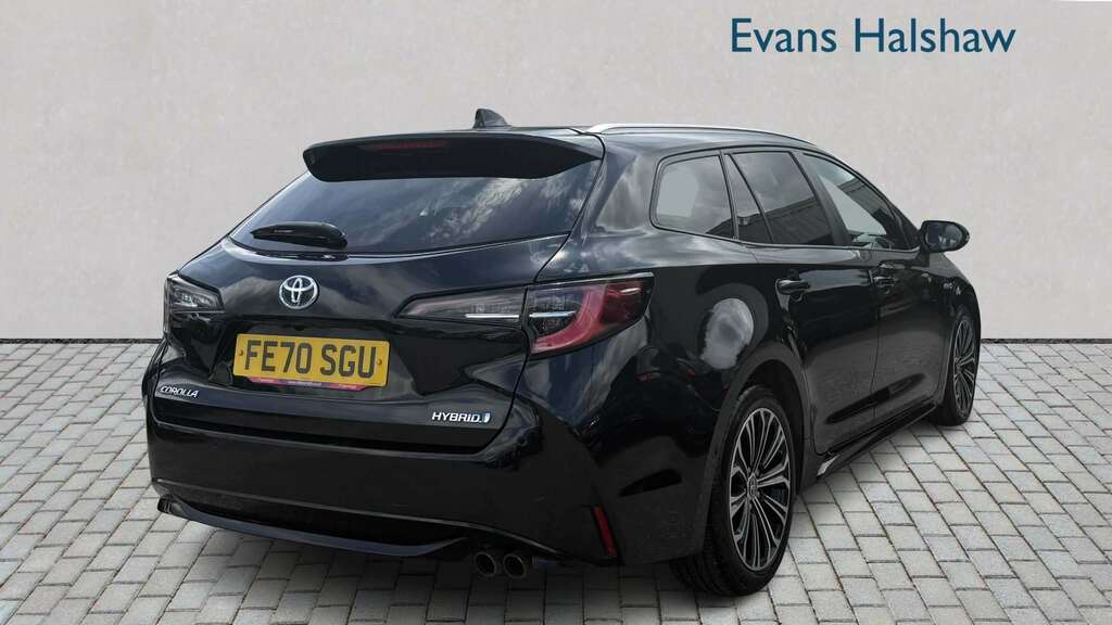 Toyota Corolla 2.0 Vvt-i Hybrid Design Cvt 2020 Black #4