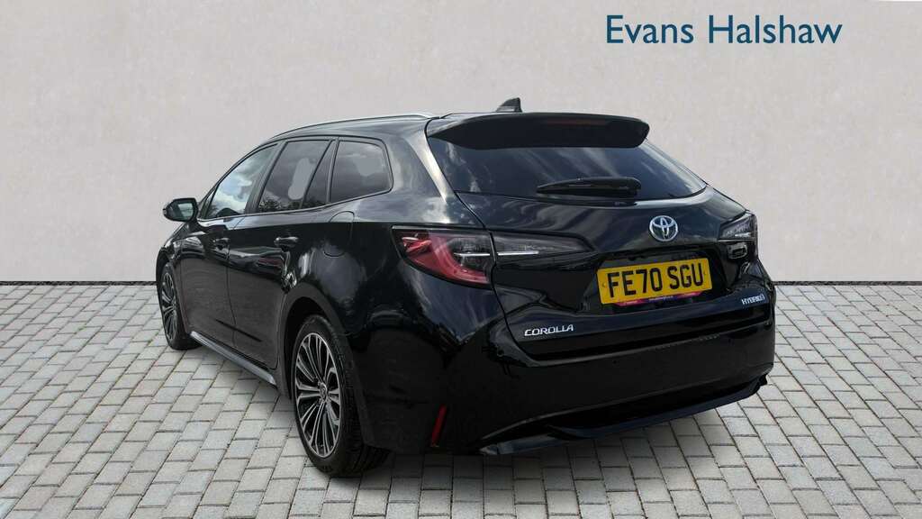 Toyota Corolla 2.0 Vvt-i Hybrid Design Cvt 2020 Black #3