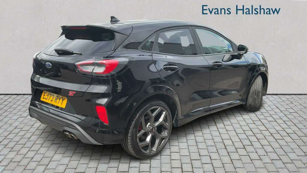 Ford Puma 1.0 Ecoboost Hybrid Mhev St Dct 2023 EJ73RYY Black #2