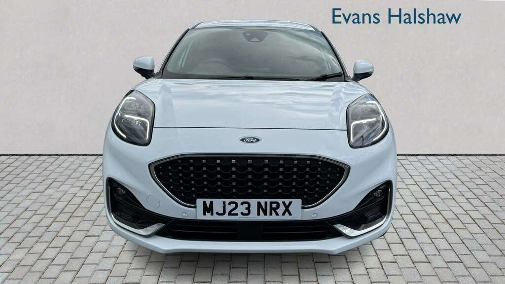 Ford Puma 1.0 Ecoboost Hybr Mhev 155 St-line Vignale Dct MJ23NRX White #2