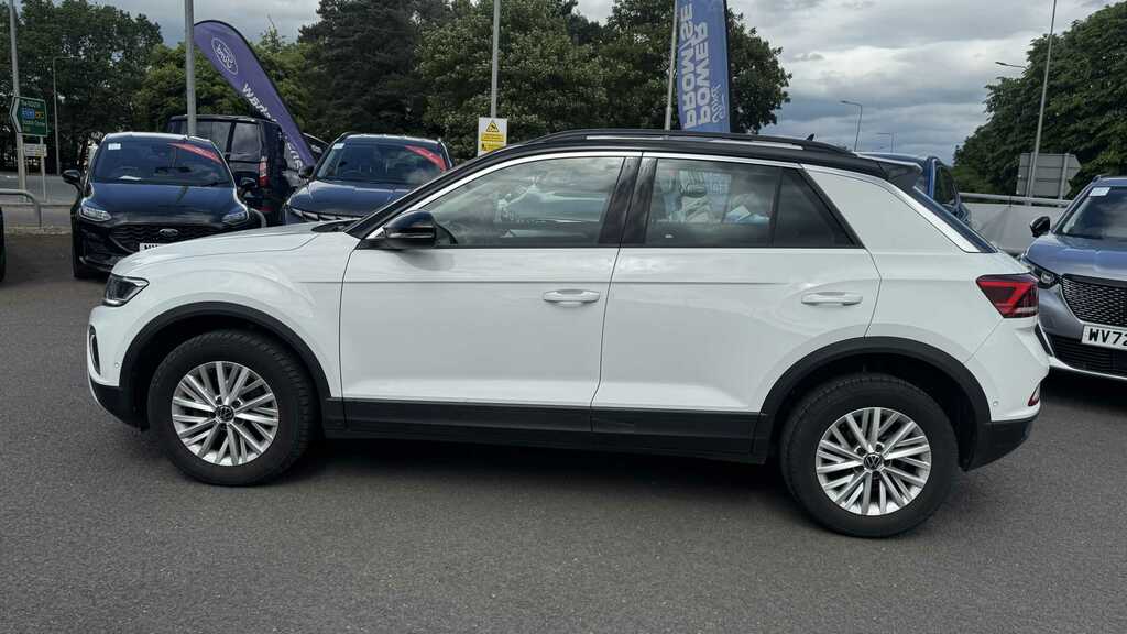 Volkswagen T-Roc 1.5 Tsi Life Dsg 2022 White #4