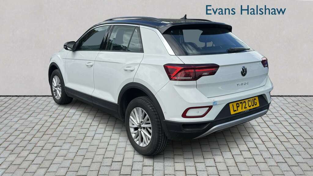 Volkswagen T-Roc 1.5 Tsi Life Dsg 2022 White #5