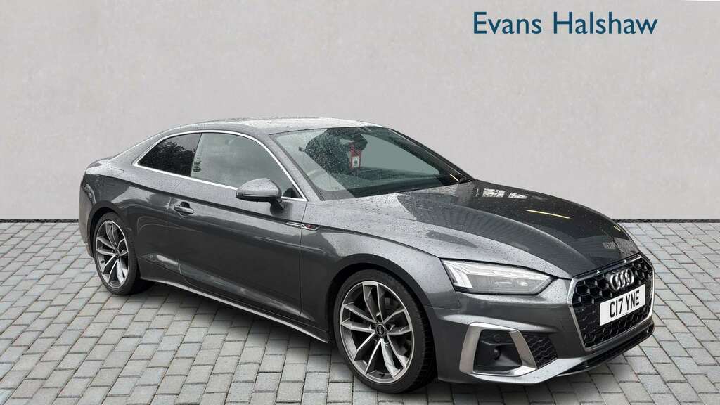 Audi A5 40 Tfsi 204 Black Edition S Tronic Cs Grey #1