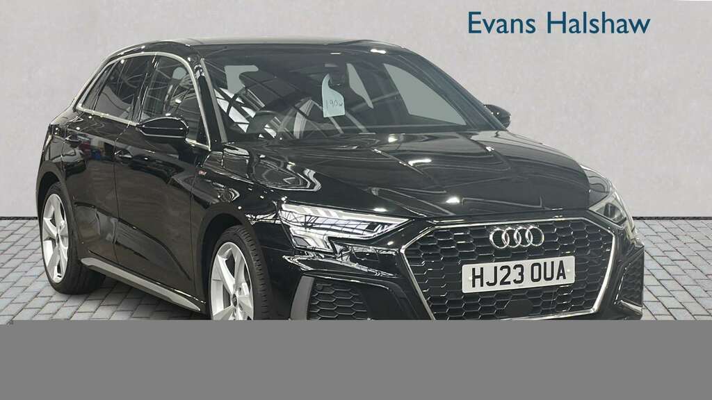 Audi A3 35 Tfsi S Line 2023 HJ23OUA Black