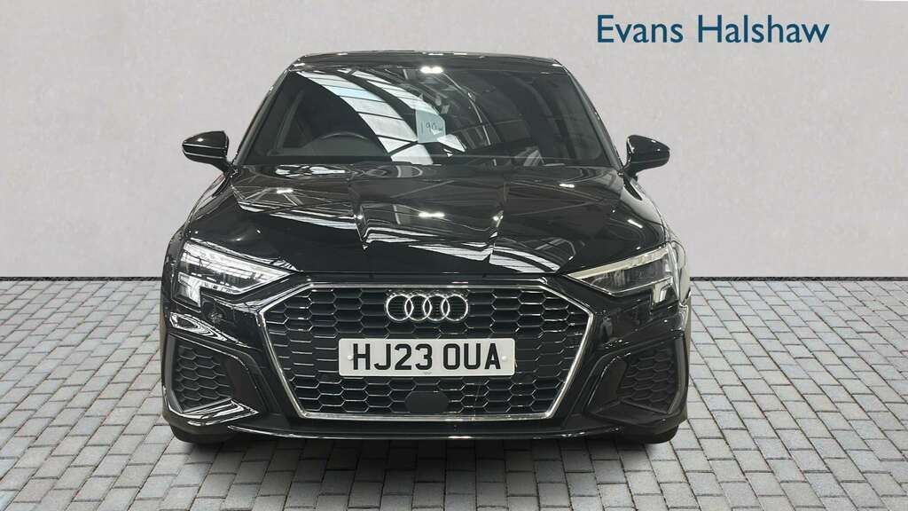 Audi A3 35 Tfsi S Line 2023 HJ23OUA Black #4