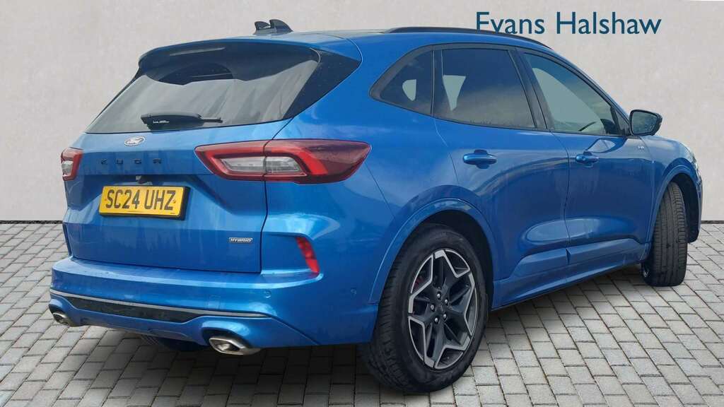 Ford Kuga 2.5 Fhev St-line X Cvt 2024 Blue #4