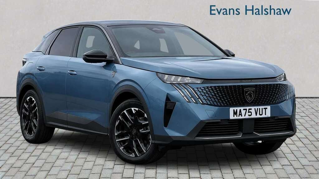 Peugeot 3008 1.2 Hybrid 145 Gt E-dsc6 2025 MA75VUT Blue