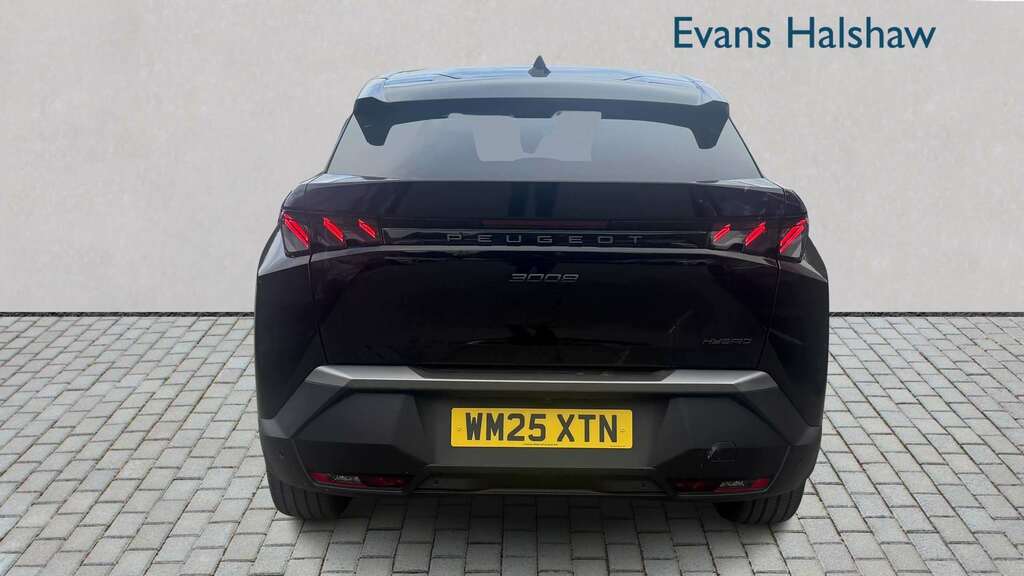 Peugeot 3008 1.2 Hybrid 136 Gt E-dsc6 2025 WM25XTN Black #4