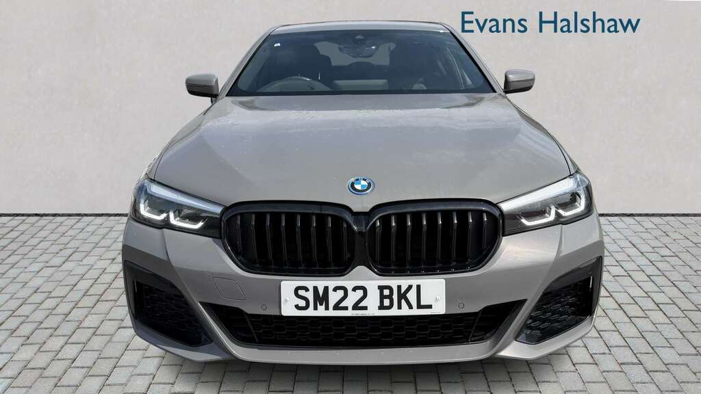 BMW 5 Series 530E M Sport 2022 SM22BKL Grey #3