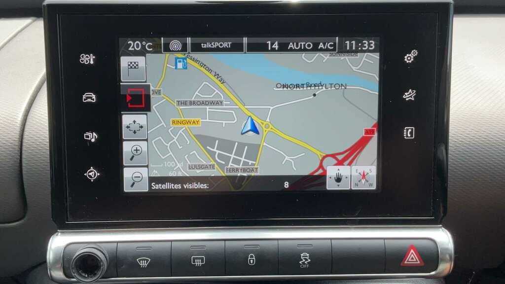 Citroen C4 Cactus Hatchback 1.2 Puretech Flair Edition Euro 6 Ss White #7