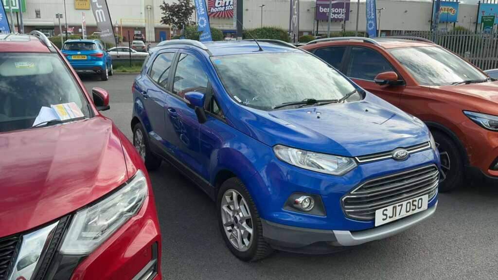 Ford Ecosport 1.5 Titanium Tdci Blue #4