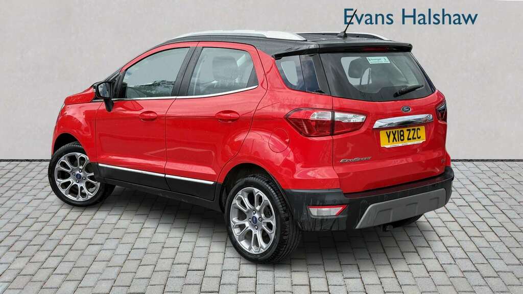 Ford Ecosport 1.0 Ecoboost 125 Titanium 2018 Red #2