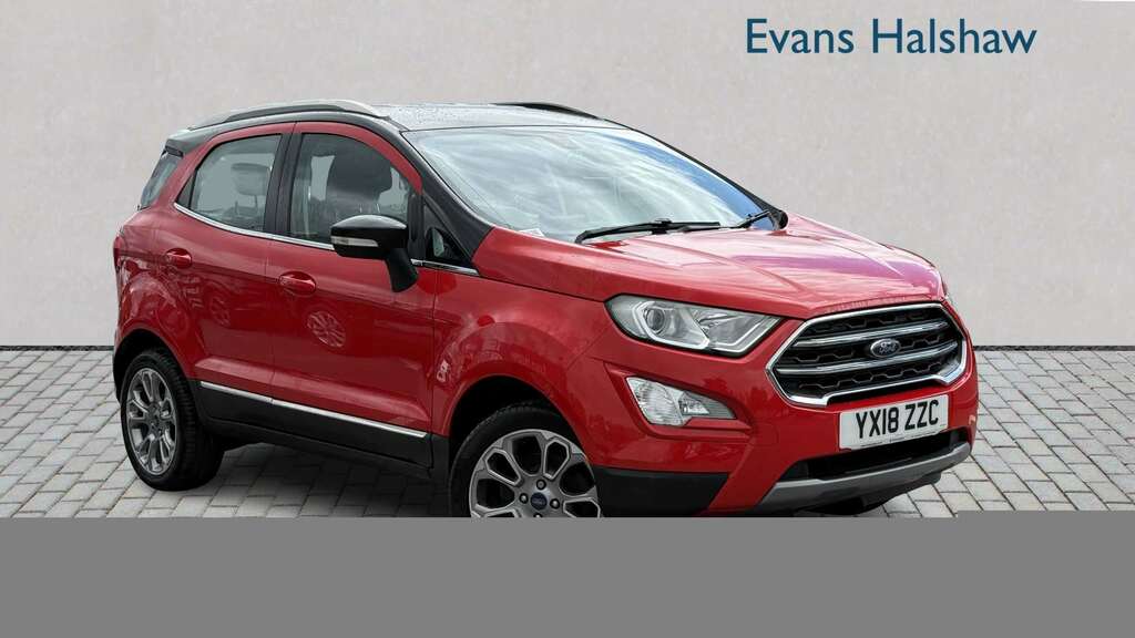 Ford Ecosport 1.0 Ecoboost 125 Titanium 2018 Red