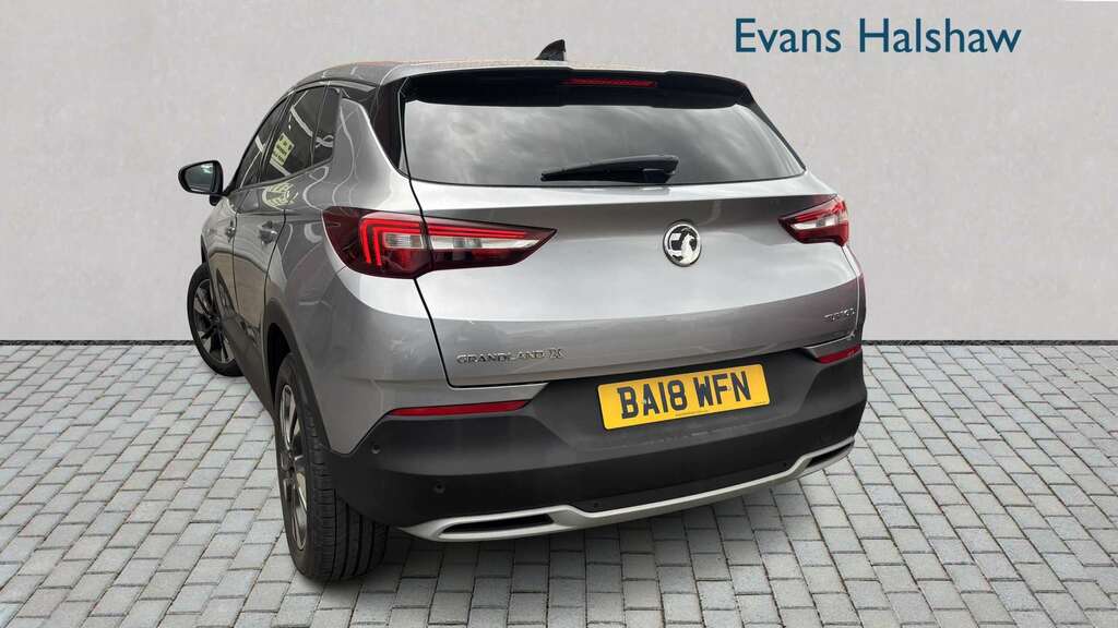 Vauxhall Grandland X 1.5 Turbo D Sport Nav 2018 BA18WFN Grey #2