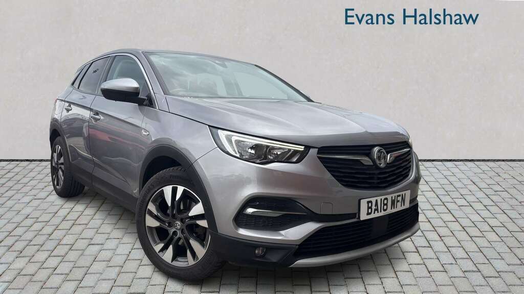 Vauxhall Grandland X 1.5 Turbo D Sport Nav 2018 Grey