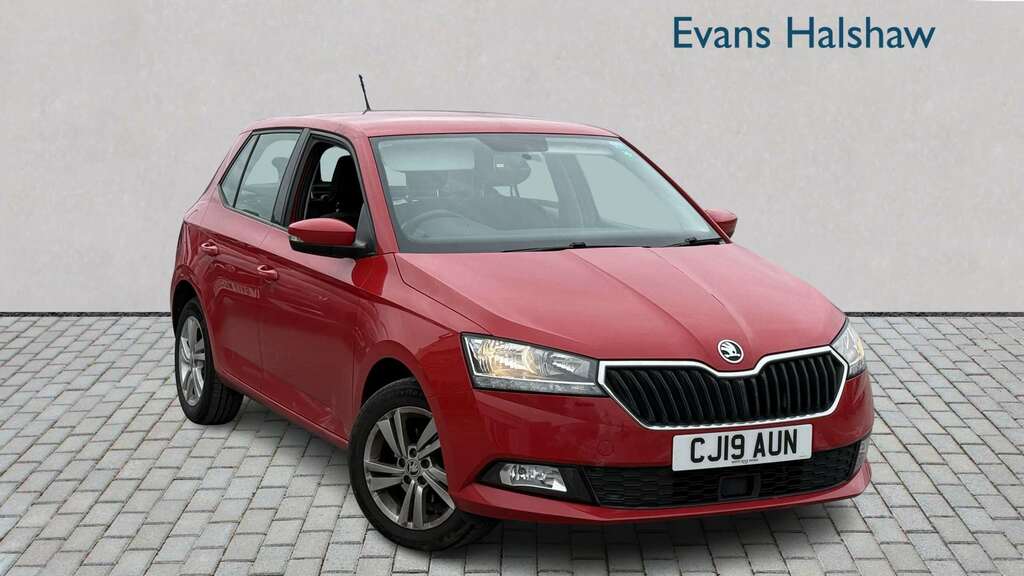 Skoda Fabia 1.0 Mpi 75 Se 2019 Red