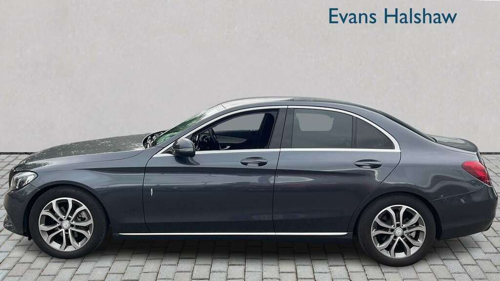 Mercedes-Benz C Class C250 D Amg Line Premium Black #3