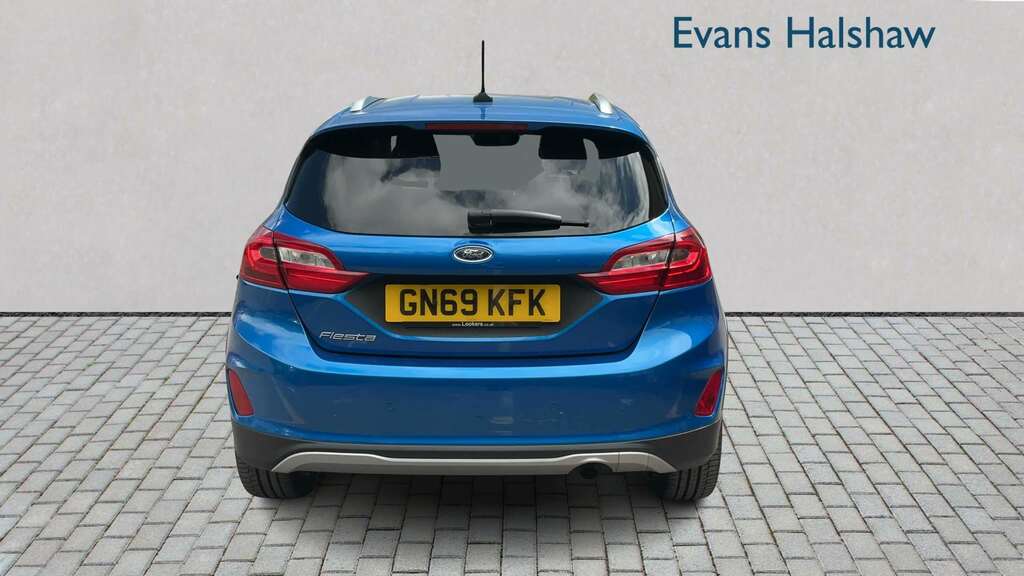 Ford Fiesta 1.0 Ecoboost 95 Active X Edition 2020 GN69KFK Blue #5