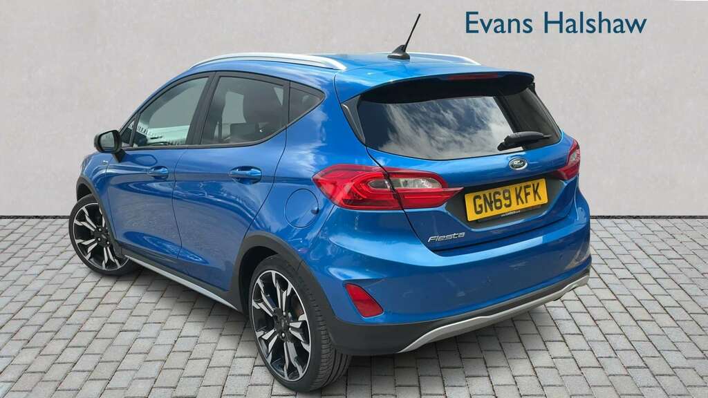 Ford Fiesta 1.0 Ecoboost 95 Active X Edition 2020 GN69KFK Blue #2