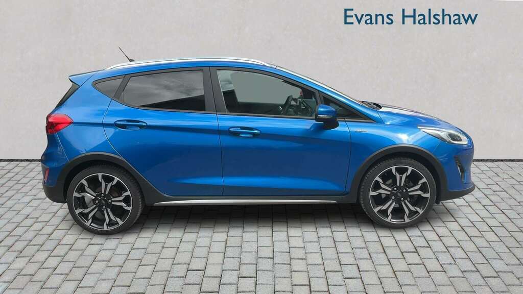Ford Fiesta 1.0 Ecoboost 95 Active X Edition 2020 GN69KFK Blue #3