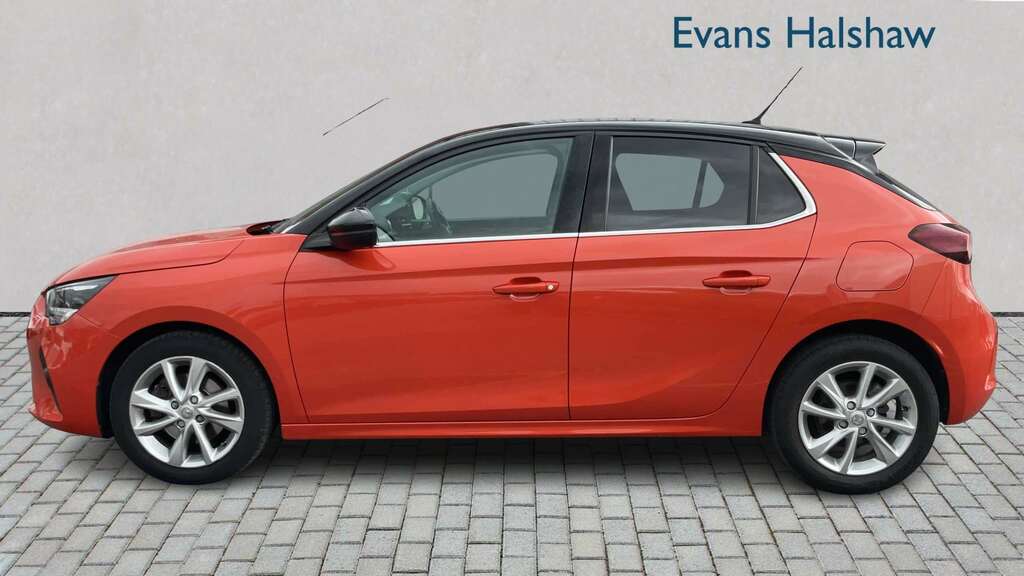 Vauxhall Corsa 1.5 Turbo D Elite 2021 Orange #3