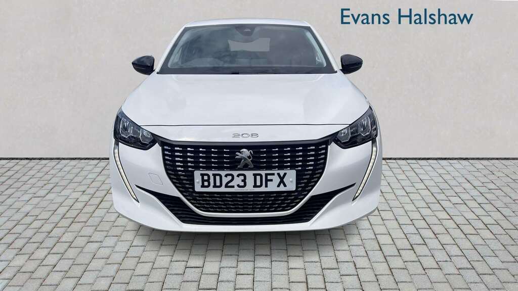 Peugeot 208 1.5 Bluehdi 100 Active Premium 2023 BD23DFX White #2