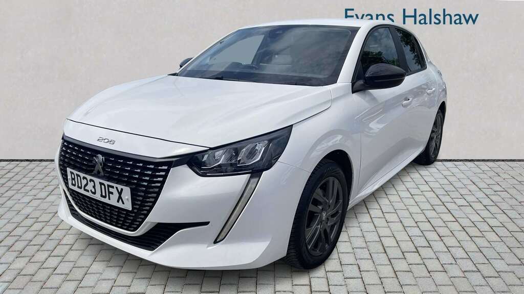 Peugeot 208 1.5 Bluehdi 100 Active Premium 2023 BD23DFX White #3