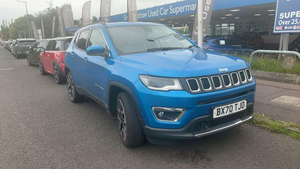 Jeep Compass 1.4 Multiair 140 Limited 2Wd 2020 Blue #4