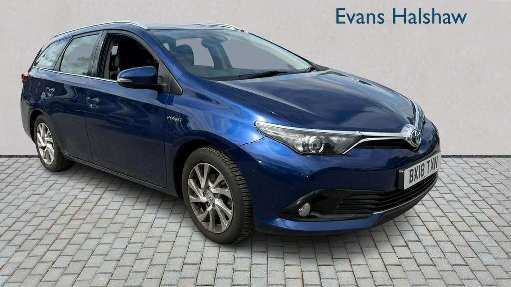 Toyota Auris 1.8 Hybrid Icon Tech Tss Cvt 2018 Blue