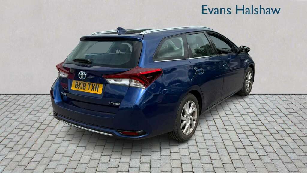 Toyota Auris 1.8 Hybrid Icon Tech Tss Cvt 2018 Blue #4