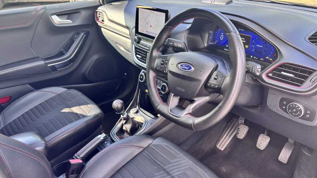 Ford Puma 1.0 Ecoboost Hybrid Mhev St-line X 2021 CJ21VXO Black #5