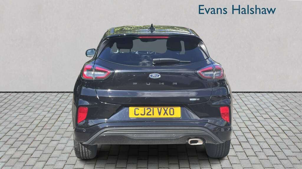Ford Puma 1.0 Ecoboost Hybrid Mhev St-line X 2021 CJ21VXO Black #2