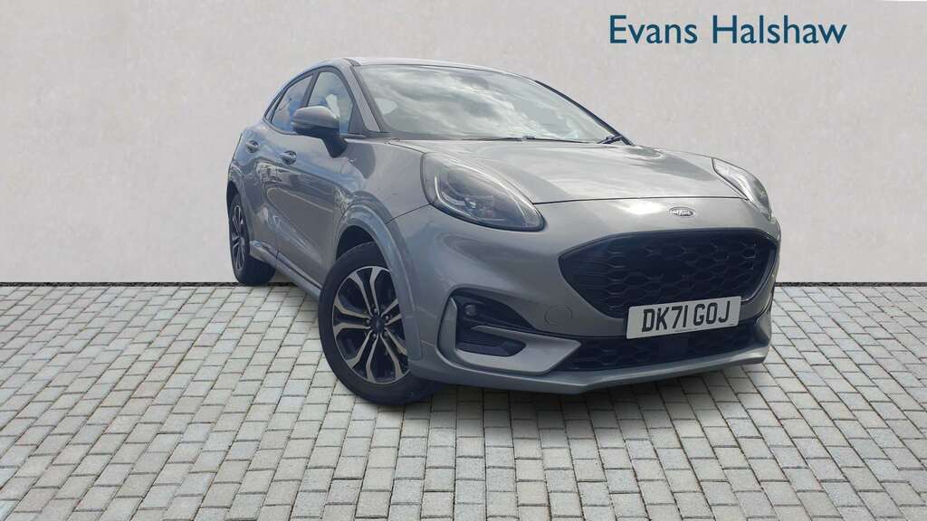 Ford Puma 1.0 Ecoboost Hybrid Mhev St-line Design Dct 20 Silver