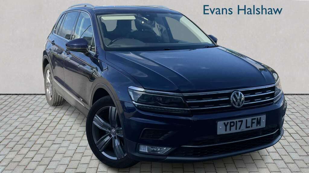 Volkswagen Tiguan 2017 2.0 Tdi Bluemotion Tech Se Navigation Suv Blue #1