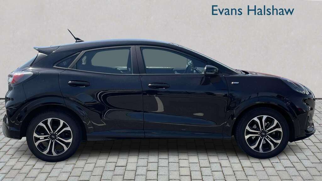 Ford Puma 1.0 Ecoboost Hybrid Mhev St-line 2023 CK23YSF Black #5