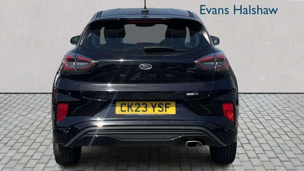 Ford Puma 1.0 Ecoboost Hybrid Mhev St-line 2023 CK23YSF Black #4