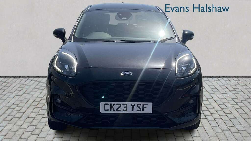 Ford Puma 1.0 Ecoboost Hybrid Mhev St-line 2023 CK23YSF Black #3